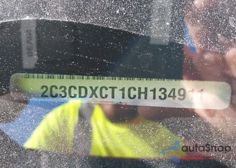 2012 Dodge Charger R/T из США, поврежденный, VIN 2C3CDXCT1CH134911